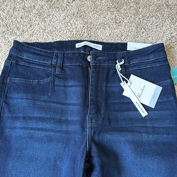 Kancan Mid Rise Skinny Jeans Dark Wash size 29x29 NWT - Picture 2 of 5